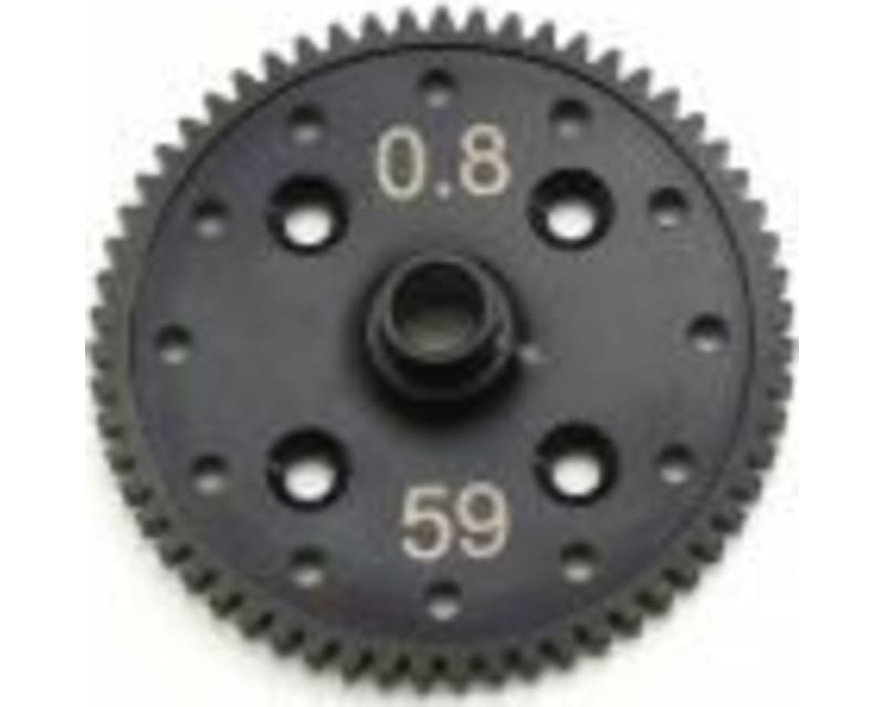 Light Weight Spur Gear(0.8m/59t/Mp10/W/If403c) Ifw639-59s photo