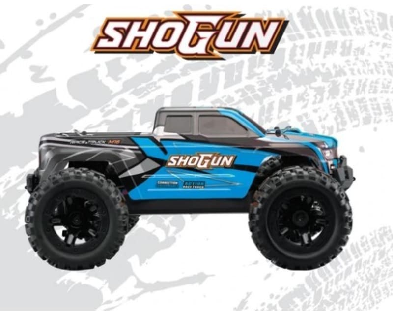 Shogun 1/16th Scale Brushed RTR 4WD Monster Truck Blue