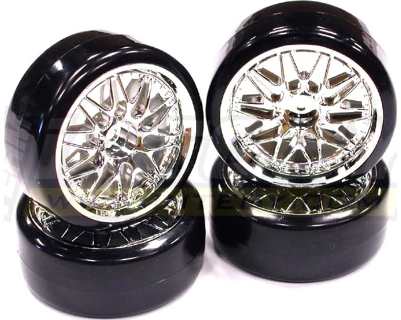 Type Ii Complete Wheels/Tires Set Drift Racing (4)