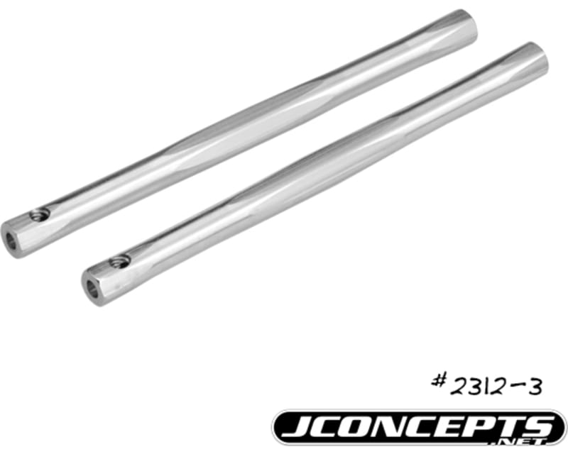 RC10 Diamond Nose Brace Tube Silver (2)
