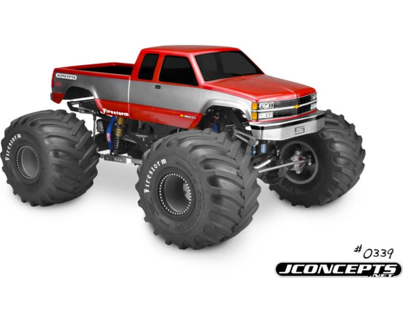 Tap to zoom 1988 Chevy Silverado Ext Cab Mt Clear Body: 13wb