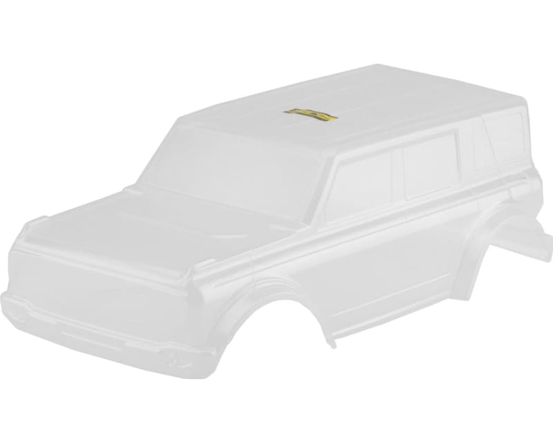 2021 F0RD Bron 4 Door Rock Crawler Pre-Trimmed Body (Clear) (1 photo