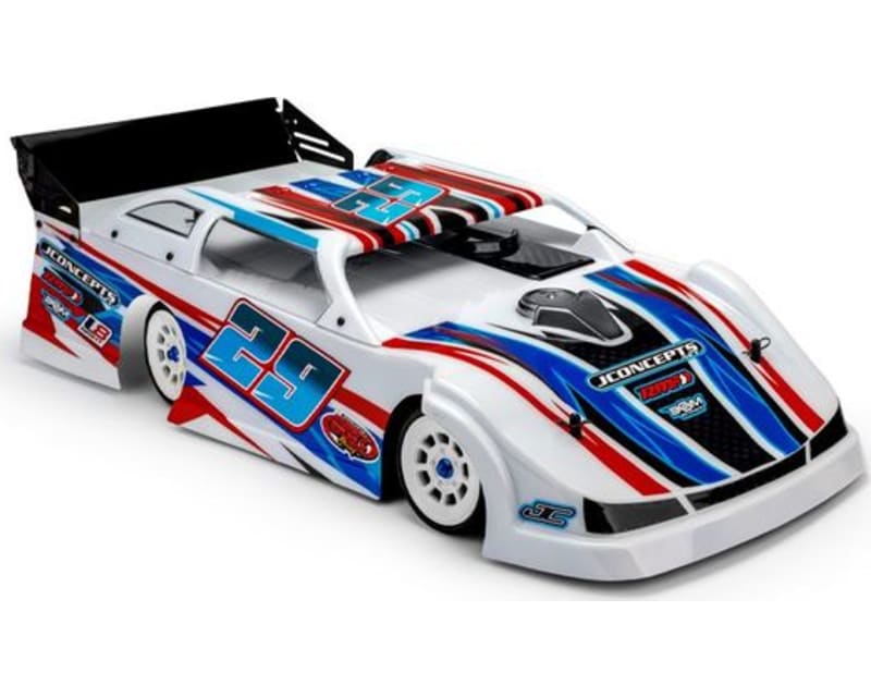 L8 Night G3 Speedway Body Decked with Rear Spoiler Fits 1:10th photo