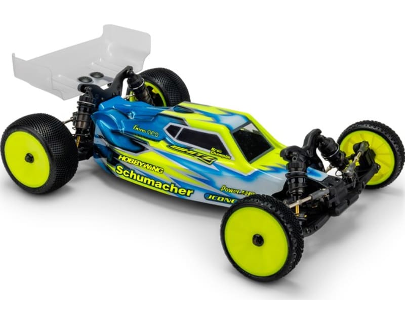 S15 - Schumacher Cougar LD3 body w/ carpet - turf - dirt wing