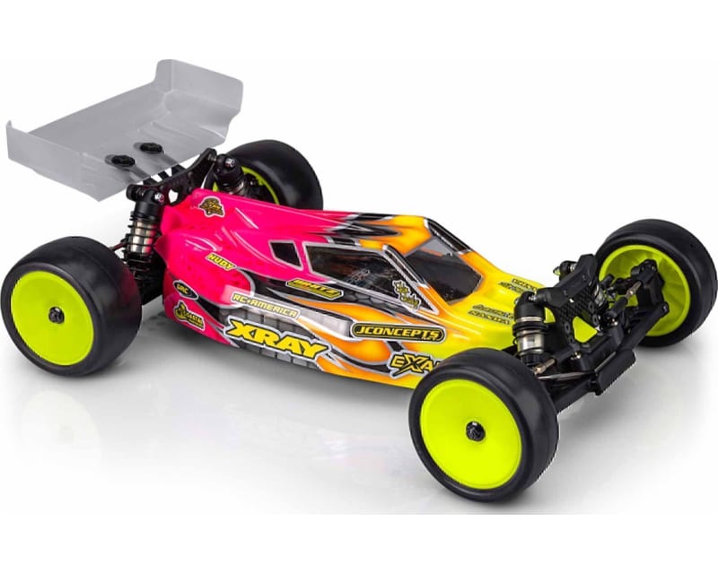 P2 - Xray Xb2 2025 Body W/ Carpet / Turf / Dirt Wing Clear