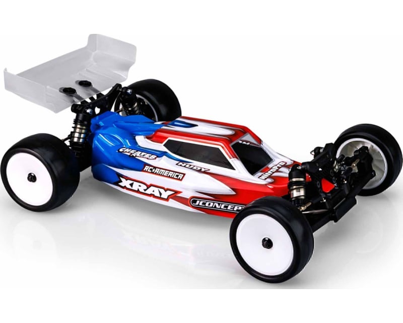 S15 - Xray Xb2 2025 Body W/ Carpet / Turf / Dirt Wing Clear