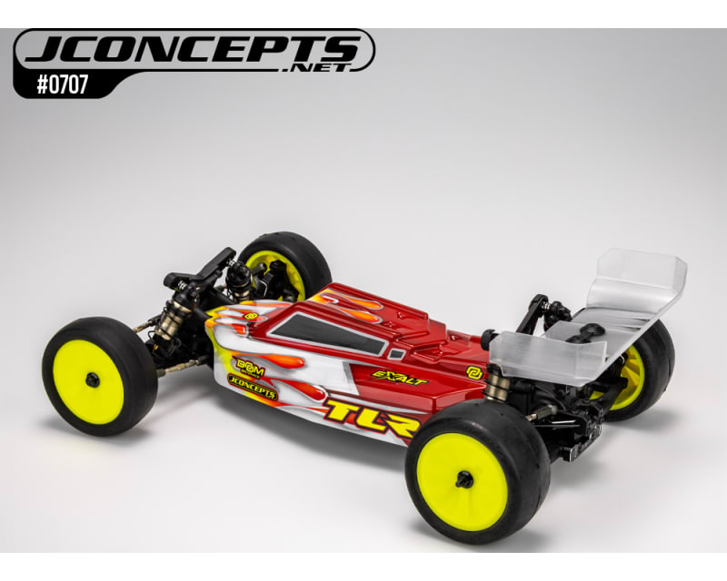 F2 - TLR 22X Body W/ Carpet - Turf - Dirt Wing