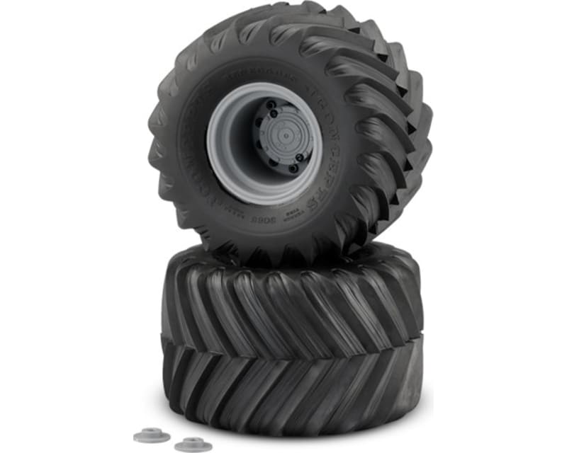 Renegades Yellow Compound Tire Pre-Mounted On Silver #3414s Wh