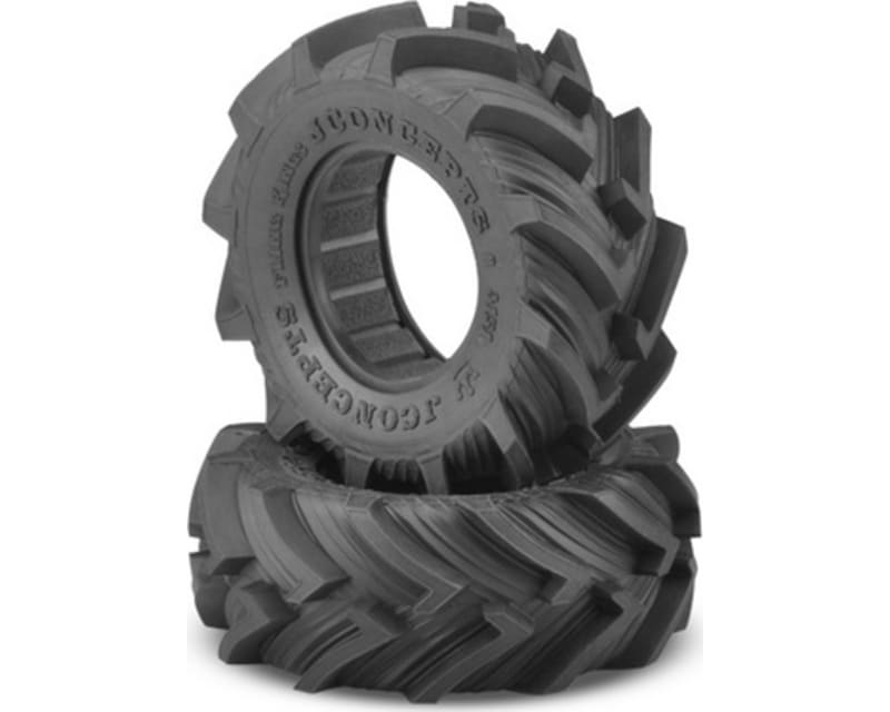 Fling King Green Compound Tires (2) for SCT 3.0x2.2 Wheel