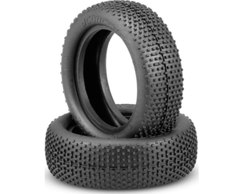 Double Dees V2 Tires Green Compound Fits 2.2 2WD Buggy Front W