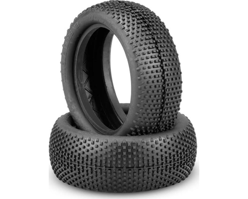 Double Dees V2 Tires Green Compound Fits 2.2 4WD Buggy Front W