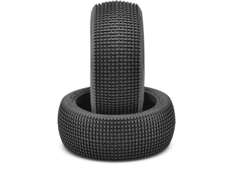 Stalkers 1/8th Buggy Tire, Green Super Soft Compound