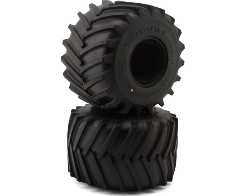 Tap to zoom Firestorm Full Cleat 2.6 Monster Truck Tires (2) (Gold)