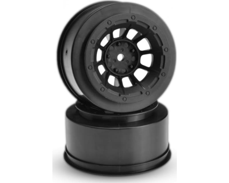 JConcepts Hazard Slash Rear/4X4 wheels Black (2)