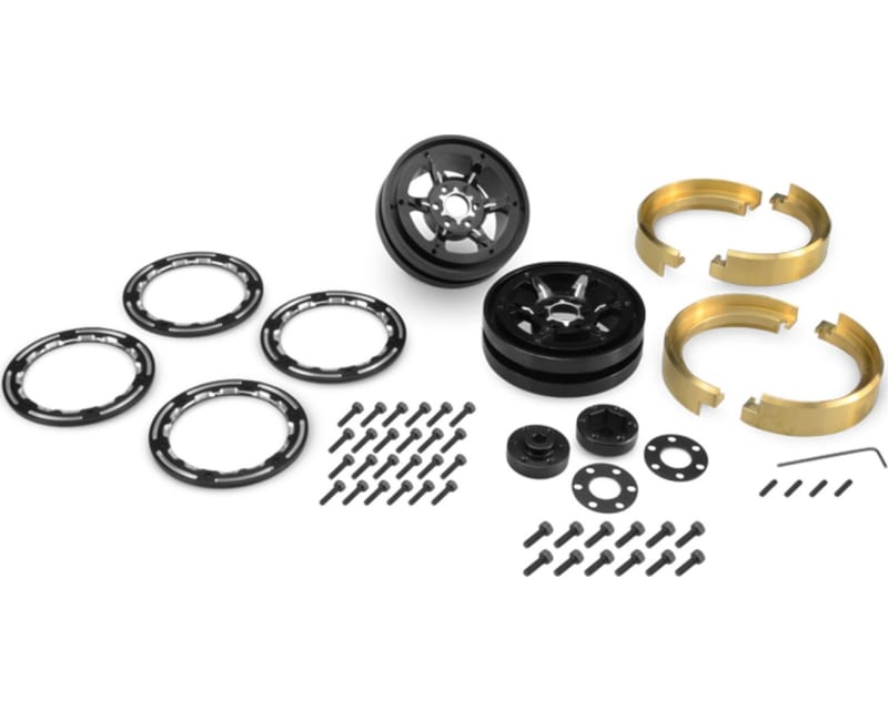 Torch 1.9 inch Aluminum Beadlock Wheel Set (2)