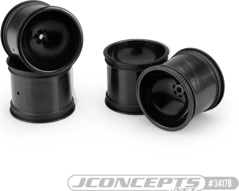 Super Dish 2.2 Front Wheel Black TRA Rustler / Stampede