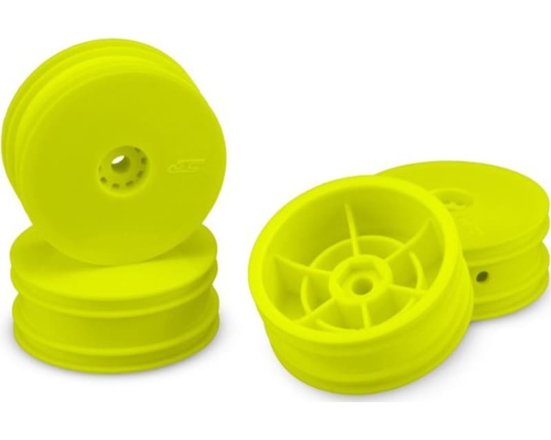 Mono Losi Mini-B Front Wheel Yellow 4Pc