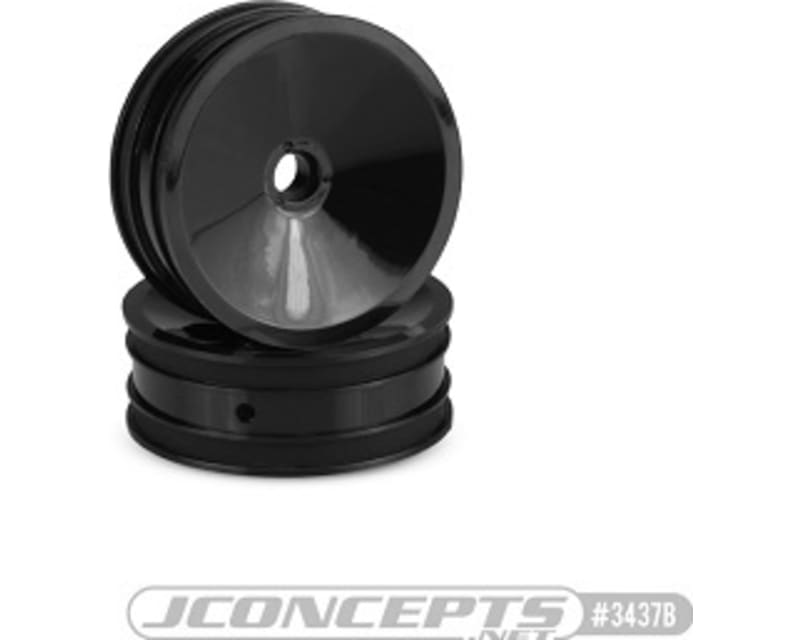 Tap to zoom Mono 1.9 RC10 Front Wheel #3437 - Black Wheels