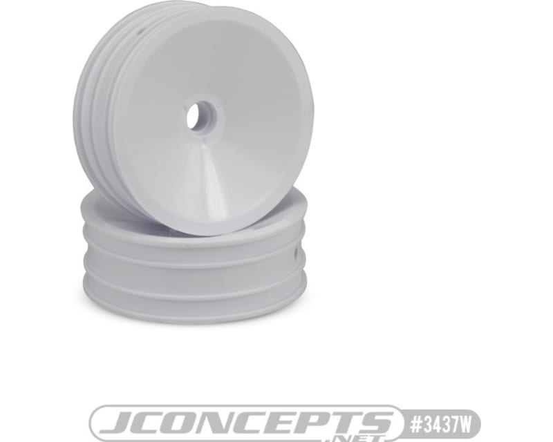 Mono 1.9 RC10 Front Wheel #3437 - White Wheels