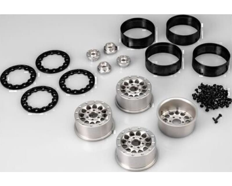 Quick Draw - 2.0 crawler wheel natural w/ black bead lock 4pc