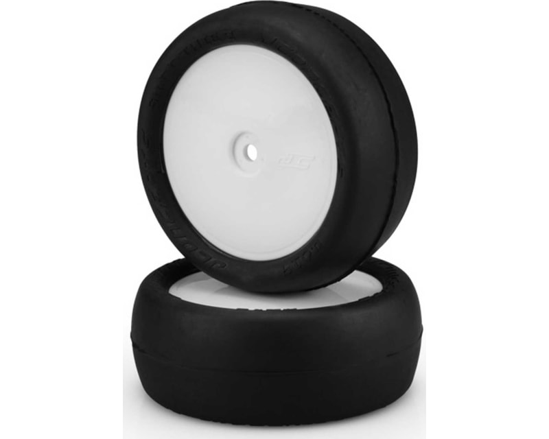 Smoothie 2 Silver Compound Tire Pre-Mounted On 3353w 4WD Front