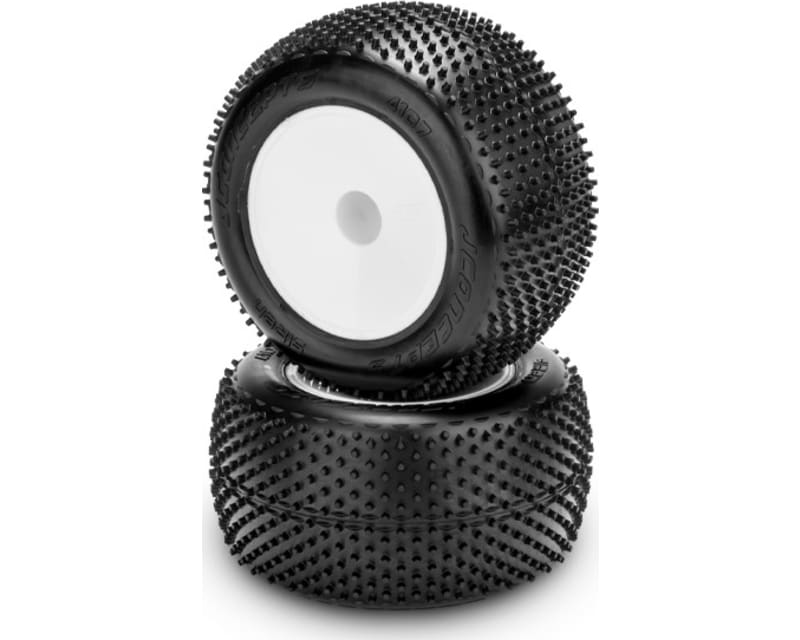 Siren - pink compound 2.2 stadium truck tire pre-mounted on 3354 photo