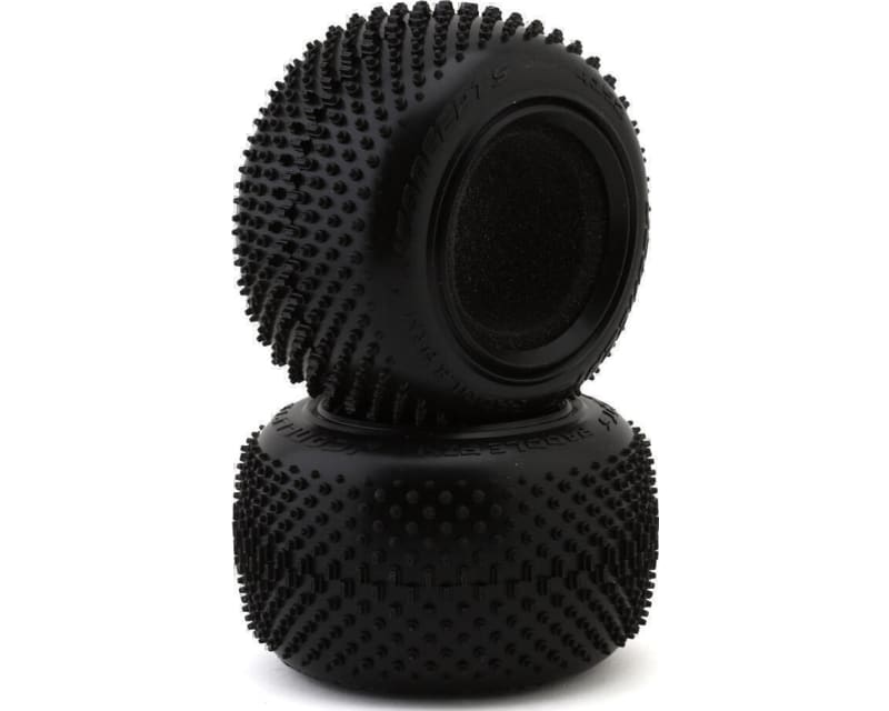 Paddle Pin - Green Compound Tire Fits 2.2 Stadium Truck Wheel