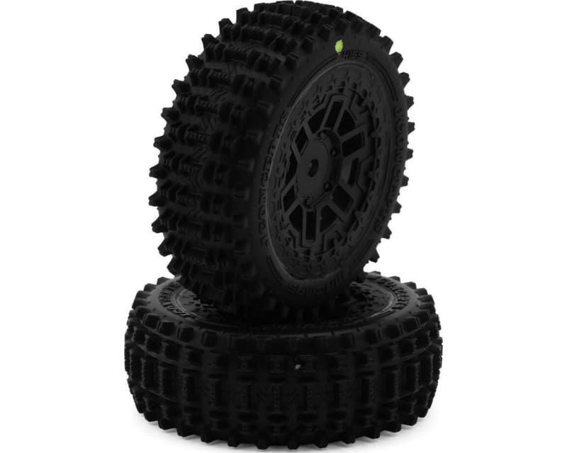 Arrma Typhon Grom Magma Pre-Mounted Tires (2) (Yellow)