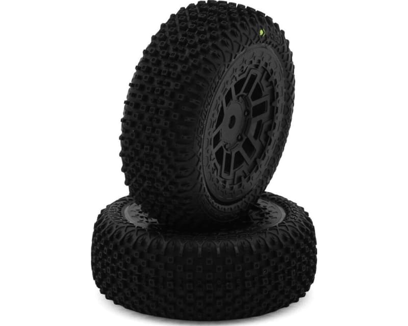 Arrma Typhon Grom Choppers Pre-Mounted Tires (2) (Yellow)
