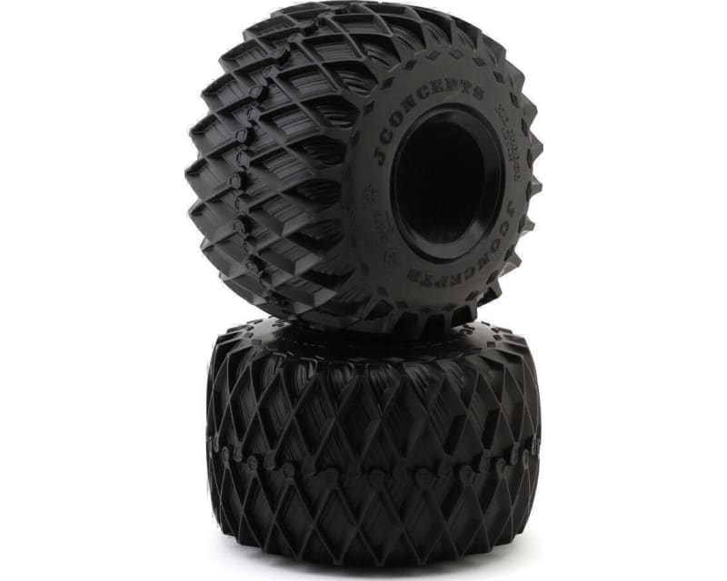 Tap to zoom Big Cheese 2.6 Monster Truck Tires (2) (6.4) (Blue)