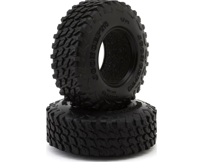 Tap to zoom Bossman 1.3 Micro Rock Crawler Tires (63mm Od) (2) (Green)