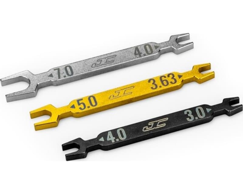 Combo Open Wrench Set 3 pieces 3.0/4.0 3.63/5.0 4.0/7.0 Fits 1