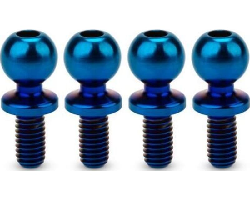 Jci 5.5 X 6mm Revolved Titanium Ball-Stud Burnt Blue 4pc Fit