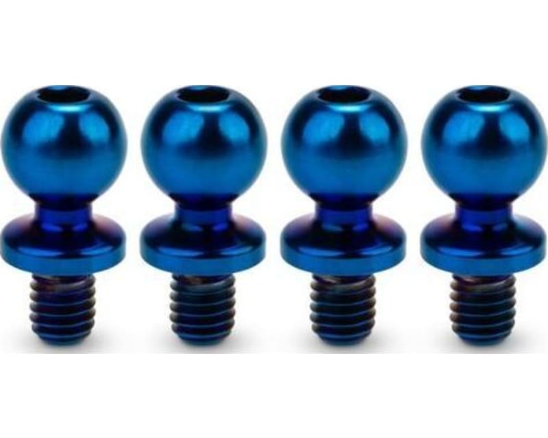 Jci 5.5 X 4mm Revolved Titanium Ball-Stud Burnt Blue 4pc Fit