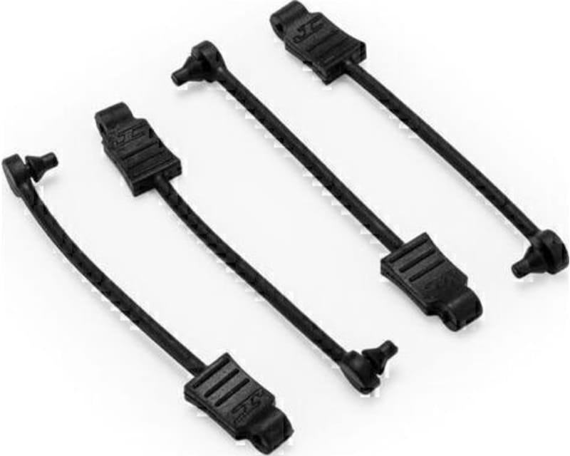 Body Clip Tether 4pc Fits #5131 Jconcepts X-Maxx Body Mount Se