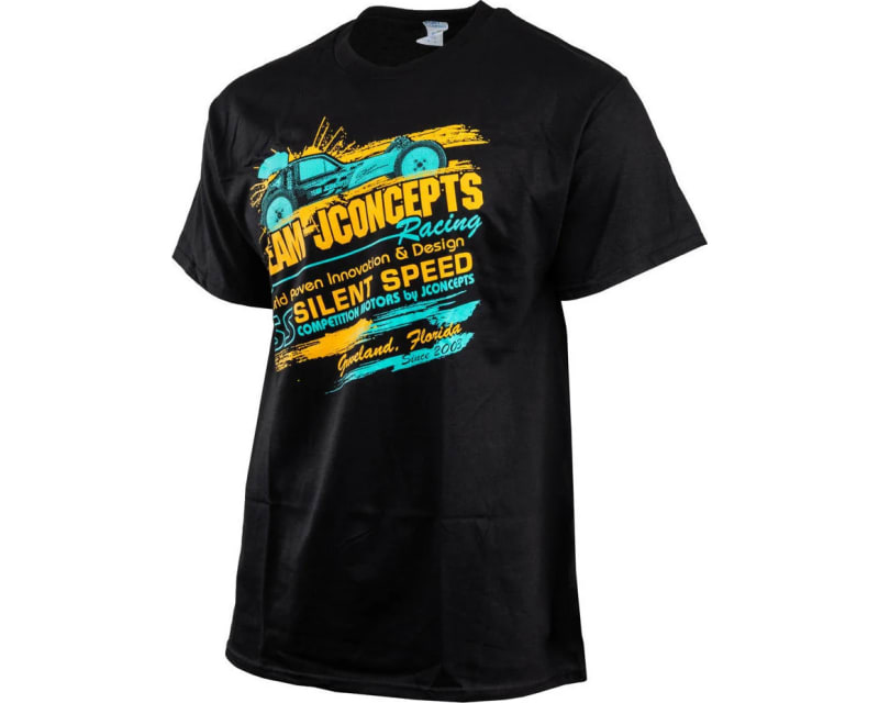 Tap to zoom Retro T-Shirt (Orange/Teal) (L)
