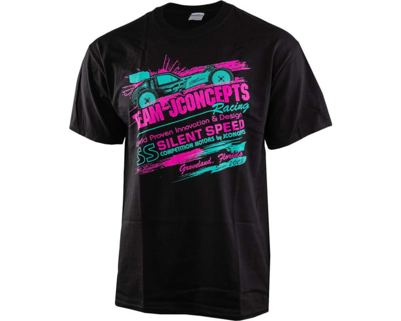 Retro T-Shirt (Pink/Teal) (Xl)