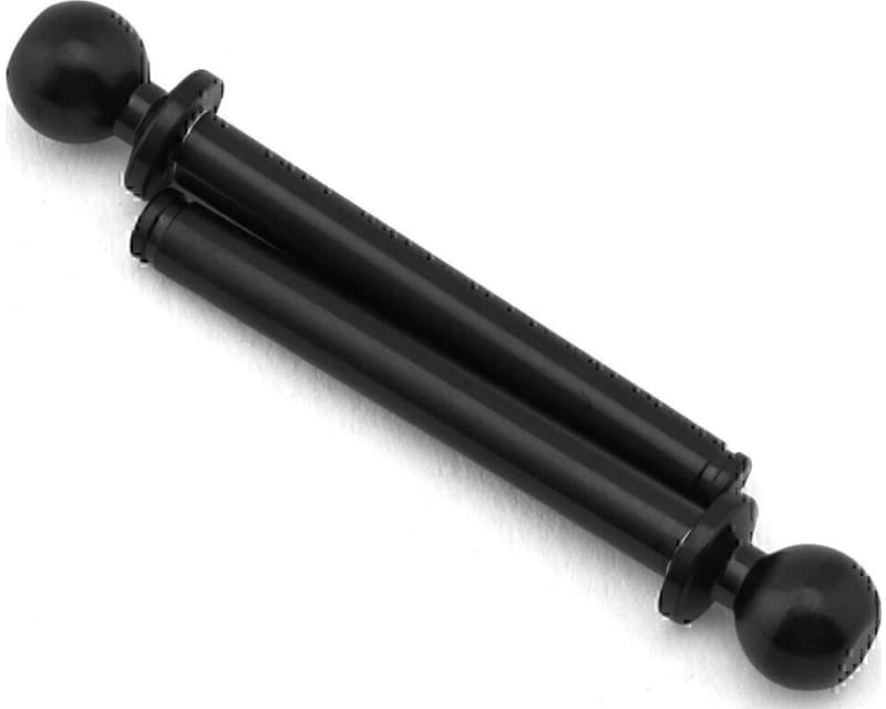 RC10b3/RC10t3 Titanium 5.5mm Kingpin Ball Studs (Black) (2)