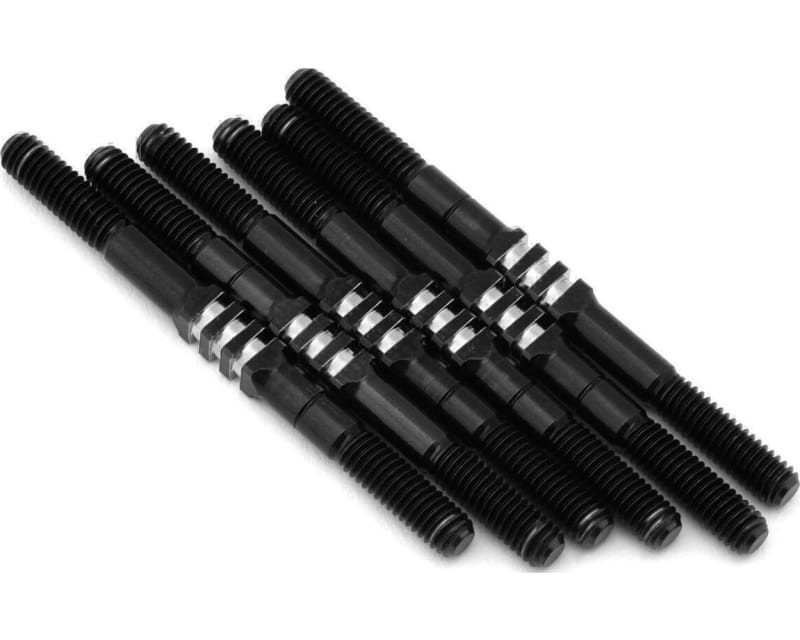 B84 Fin Titanium Turnbuckle Set 6pc. - Stealth Black photo
