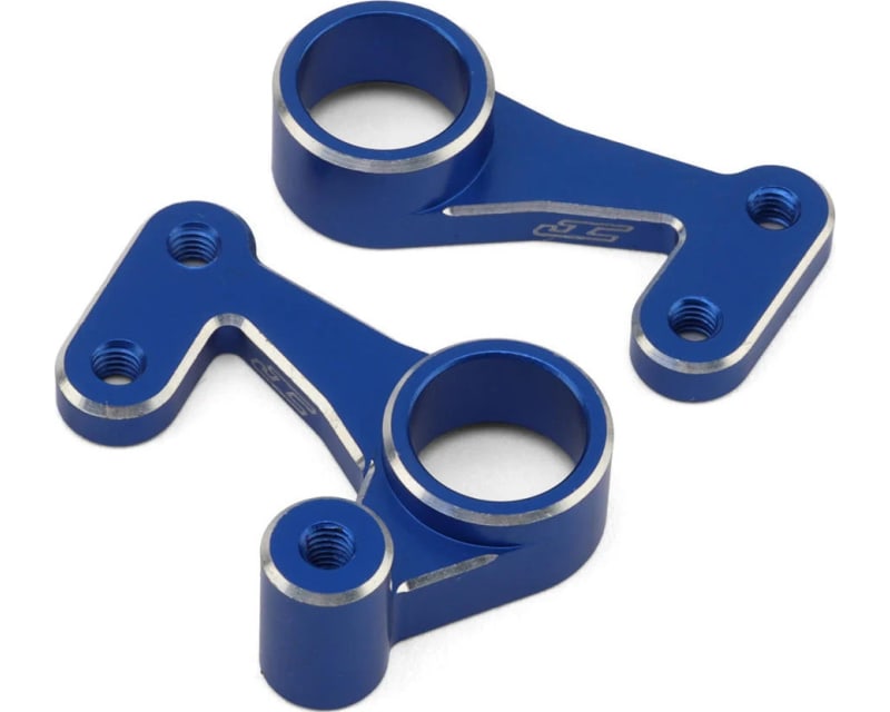 Tap to zoom RC10 89 Masami Stealth Aluminum Steering Bellcrank (Blue)