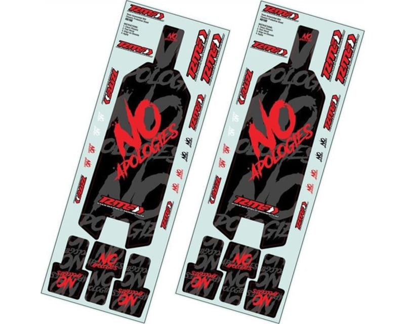 RM2 No Apologies B84 Pre-Cut Chassis Protective Sheet 2pc photo