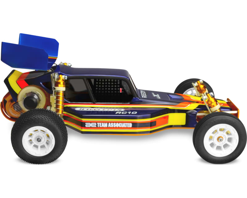 Tap to zoom Detonator RC10 Classic Body W/Wing Clear