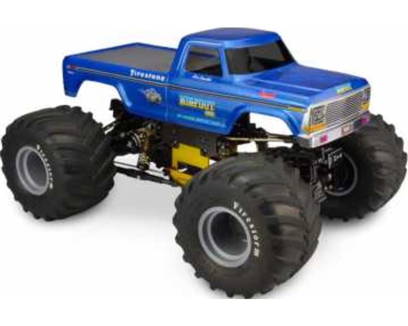 1979 F0RD F-250 Monster Truck Body Clear