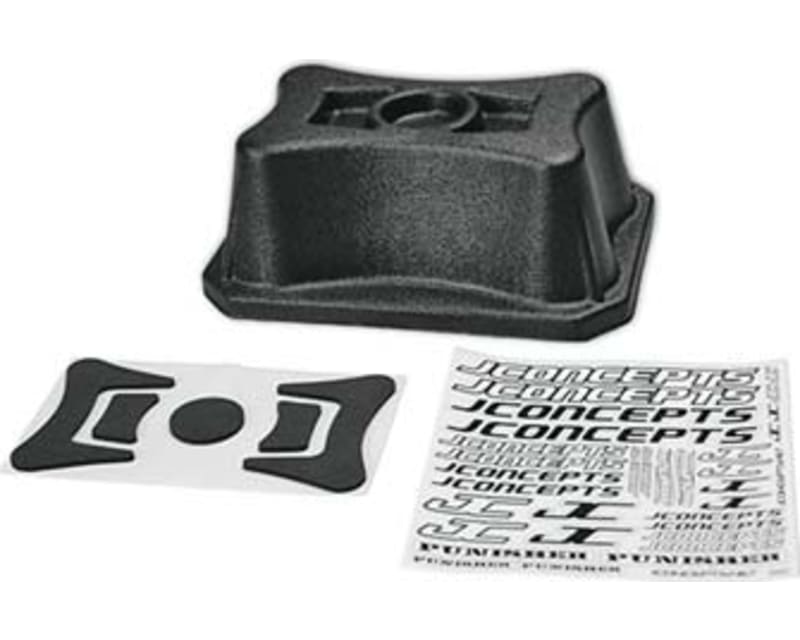 Illuzion Matte Car Stand Black 1/8 1:10