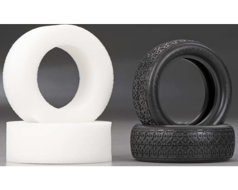 Dirt Webs 2.2 inch 2WD Front Tires Gold (2)