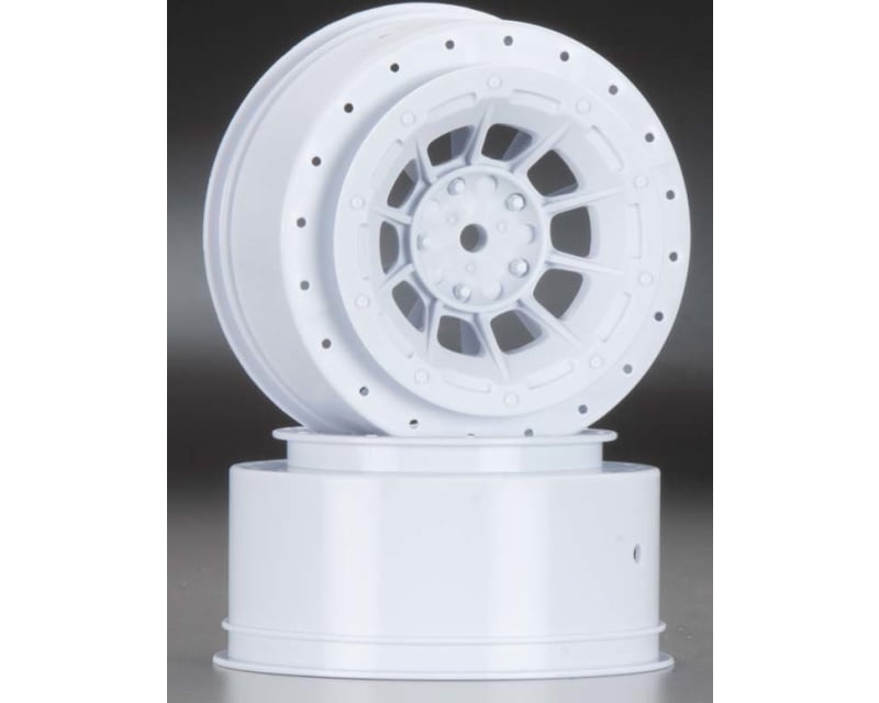 Hazard Slash Rear/4X4 Wheels White (2)