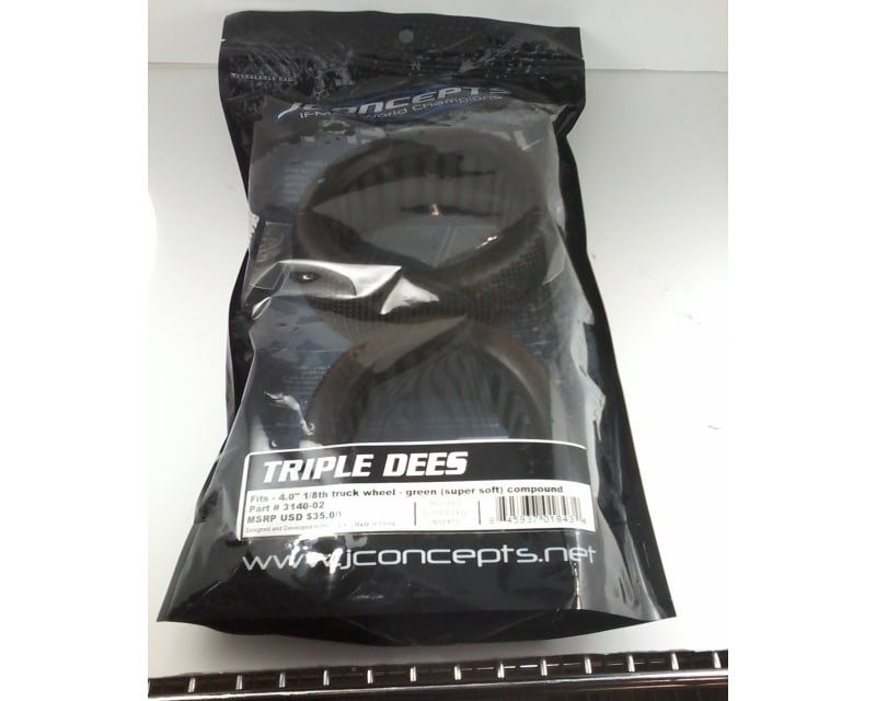 1/8 Triple Dees Green Compound:4.0 inch Truck Wheel 2