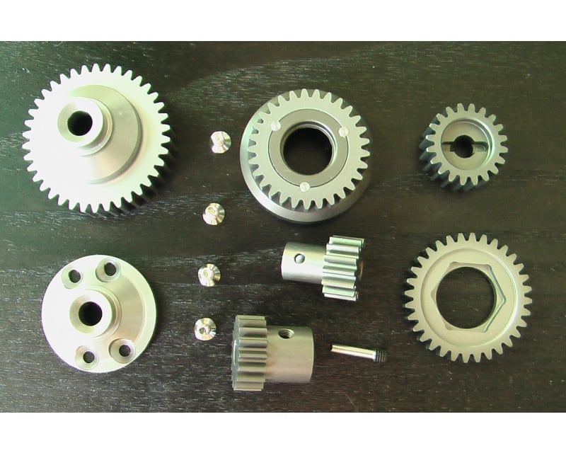 Tap to zoom discontinued Hard Anodize Aluminum Jato Gear Set