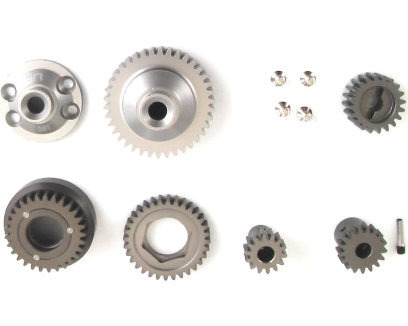discontinued Hard Anodize Aluminum Jato Gear Set