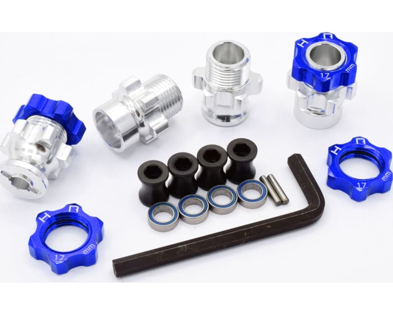 17mm Hex Wheel Adapters with 8mm Extension - TRA Jato